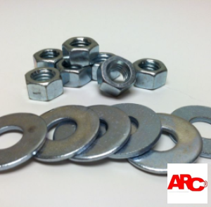 Flat Washers & Hex Nuts (For All Threaded Studs)