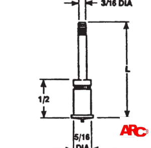 Bi-Metallic Capacitor Discharge (CD) Annular Ring, Weld Stud